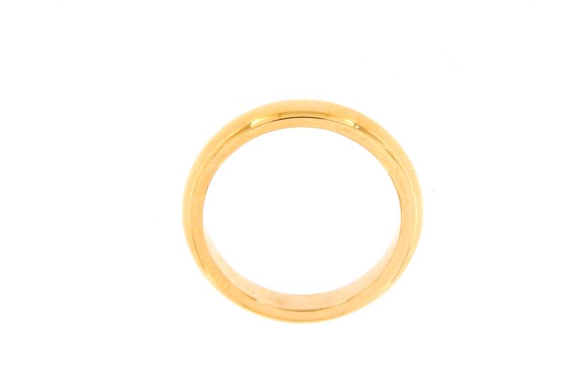 Anello oro giallo 750/1000 fede in mis .10