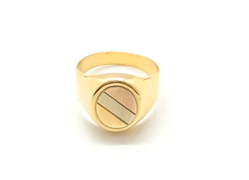 Anello tre ori uomo  mis.21