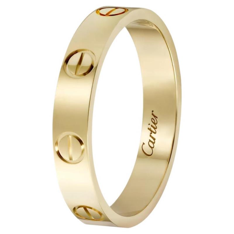 Cartier anello oro giallo 750\1000 
