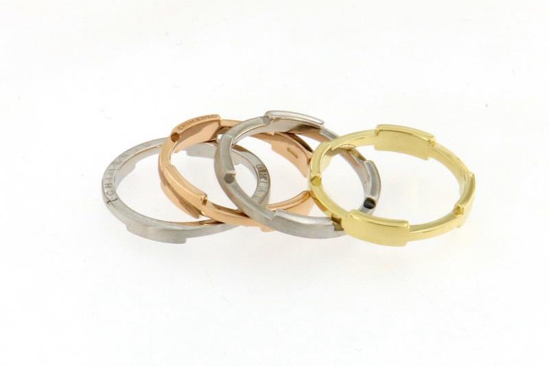  chimento anello tre ori 750\1000