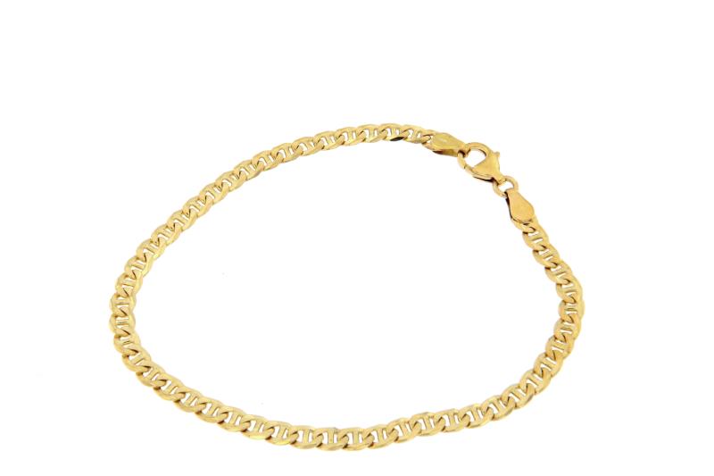 Bracciale oro giallo 750\1000 marina cm 20