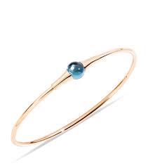 Pomellato  bracciale in oro rosa 750\1000  coll. m'ama non m'ama 