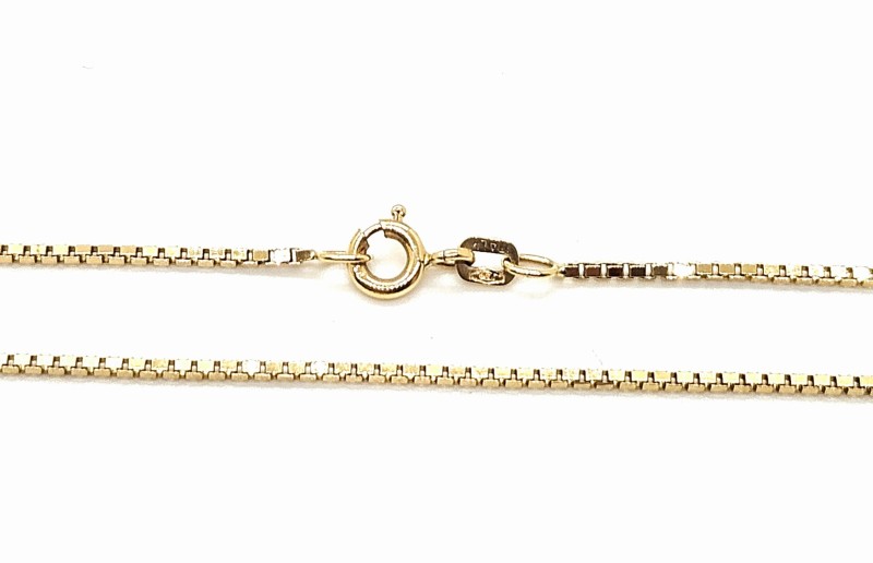 Catenina oro giallo 750/1000 maglia veneta - cm. 50.5