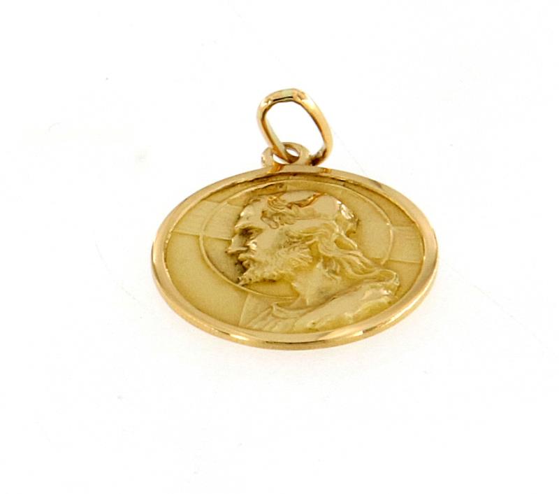 Ciondolo oro giallo 750/1000 cristo