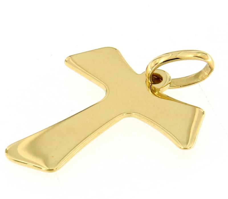Ciondolo oro giallo 750/1000 croce