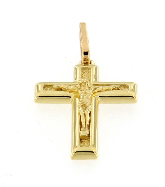 Ciondolo oro giallo 750/1000 croce