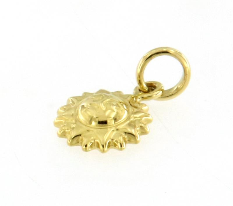 Ciondolo oro giallo 750\1000 sole