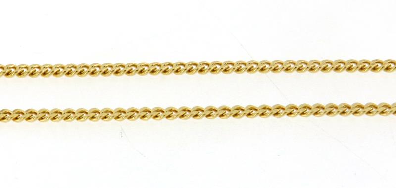 Collana oro giallo 750\1000 groumette cm 52