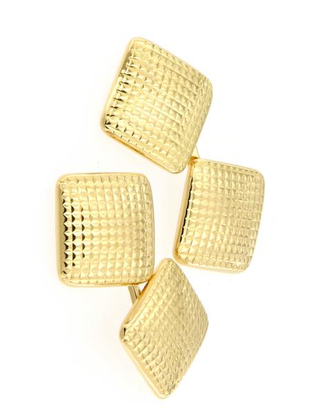 Coppia di gemelli oro giallo 750\1000