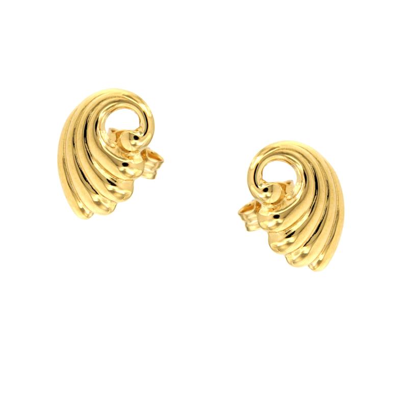 Orecchini Chimento in oro giallo e bianco - GIOIELLERIA ROMA – GIOIELLI